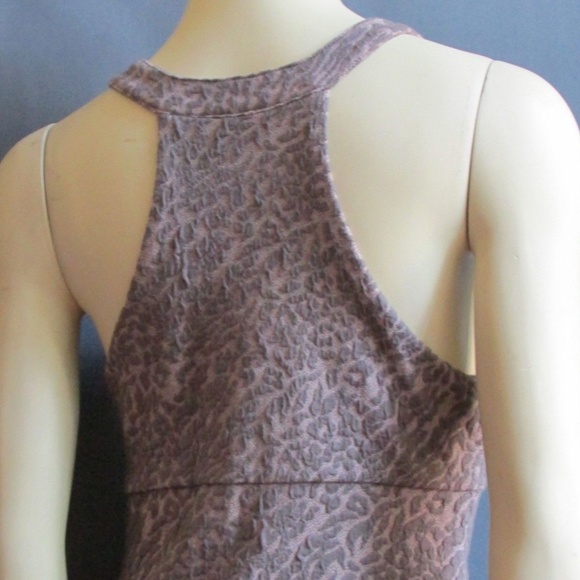 Free People NEW Body Con Racerback Mini Dress M - Picture 5 of 6